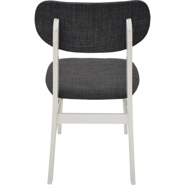 Chaise de salle à manger Sarek - Gris/blanc Chaise de salle à manger Sarek - Gris/blanc