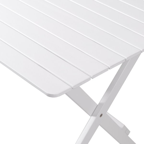 Haväng / Knohult matbord 125 cm - Vit Haväng / Knohult matbord 125 cm - Vit