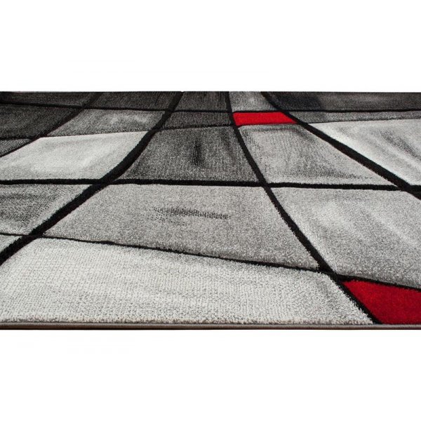 Maskinvävd matta Turin - Röd Maskinvävd matta Turin - Röd