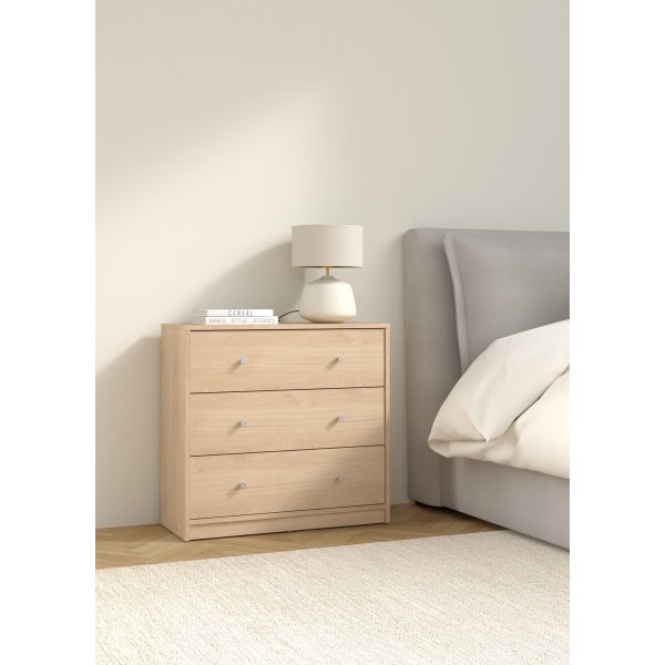 May ladekast met 3 lades - Hickory May ladekast met 3 lades - Hickory