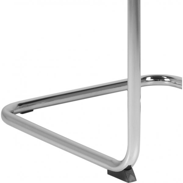 Chaise de salle à manger Moon - Gris/chrome Chaise de salle à manger Moon - Gris/chrome