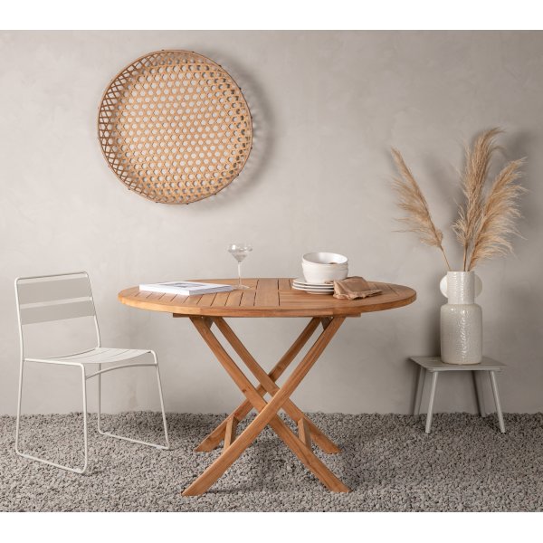 Kenya matbord Ø120 - Teak Kenya matbord Ø120 - Teak