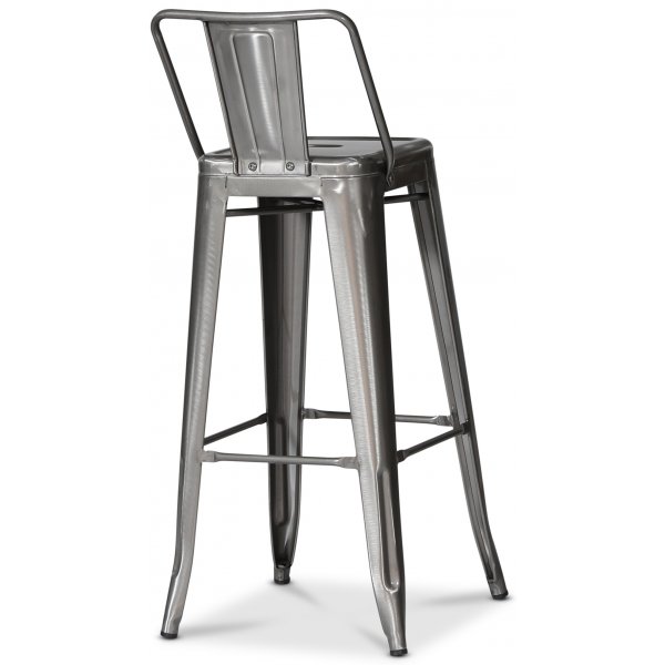 France Barstol i metall - Galvaniserad metall France Barstol i metall - Galvaniserad metall