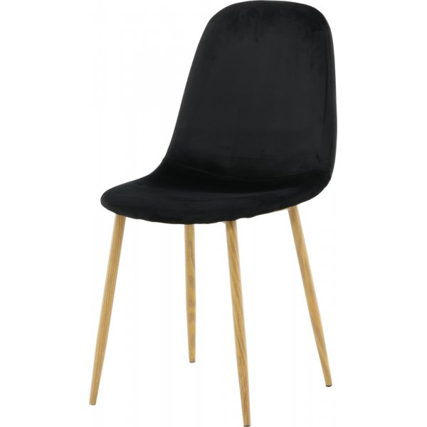 Bridge matstol - Svart/ljus valnöt Bridge matstol - Svart/ljus valnöt