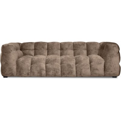 Nivuo 3-sits soffa - Vintage brun