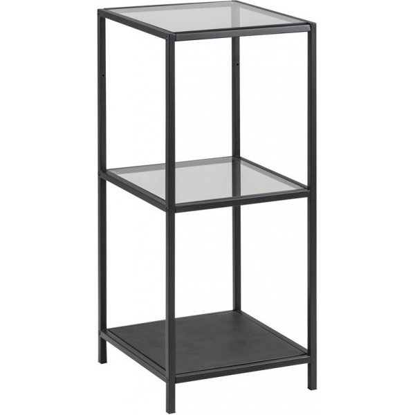 Seaford hylla 82 cm - Svart
