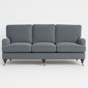 Howardsoffa Watford Deluxe 225 cm – Ljusgrå Howardsoffa Watford Deluxe 225 cm – Ljusgrå