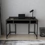 Alma skrivbord 120 x 60 cm - Svart/mrkgr