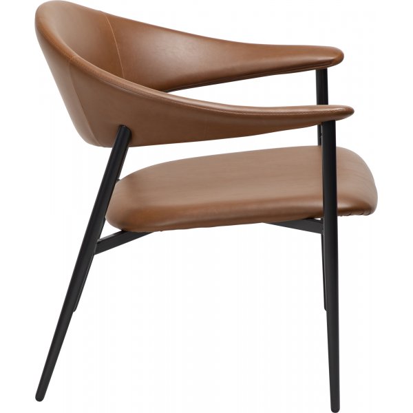 Chaise longue Rover - PU marron clair Chaise longue Rover - PU marron clair