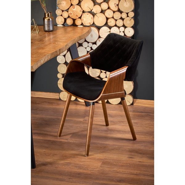 Horst matbord 120-180 x 80 cm - Ek/svart Horst matbord 120-180 x 80 cm - Ek/svart