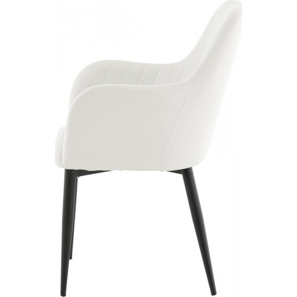 Chaise de salle  manger confort - Blanc