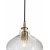 Esdoorn plafondlamp - Helder glas - 23 cm