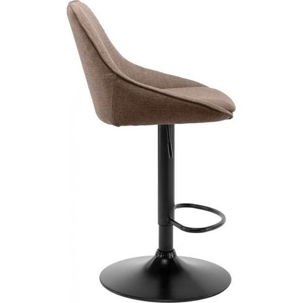 Tabouret de bar jumelé avec vérin à gaz - Marron Tabouret de bar jumelé avec vérin à gaz - Marron