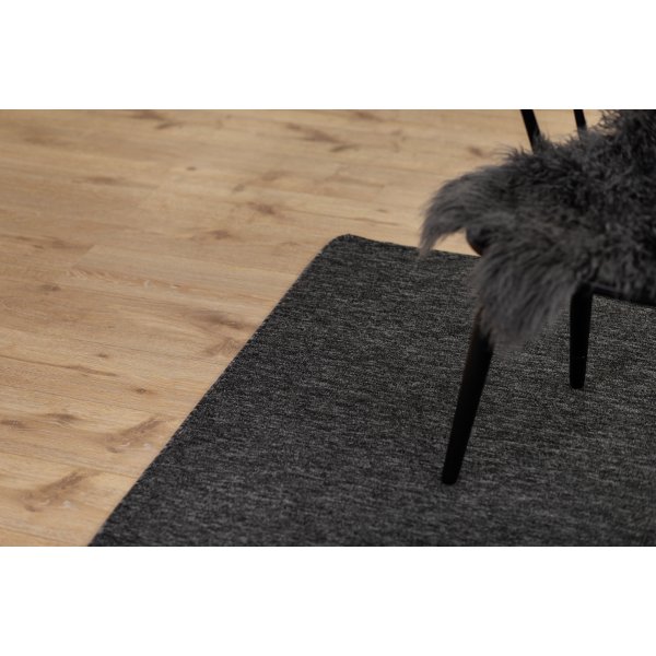 Porto platgeweven vloerkleed Antraciet