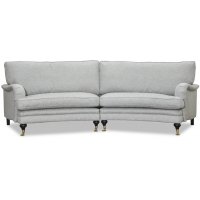 Howard 4-sits svängd soffa 295 cm - Grå Howard 4-sits svängd soffa 295 cm - Grå