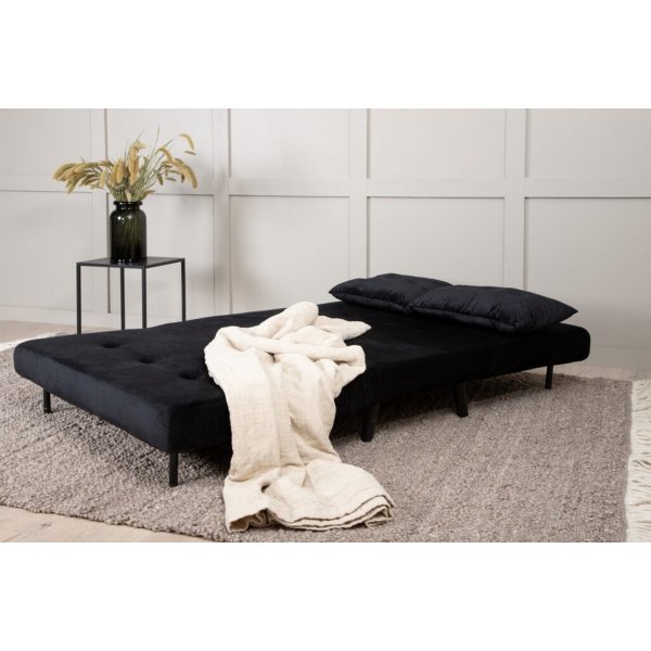 Barsa 2-sits bddsoffa - Svart