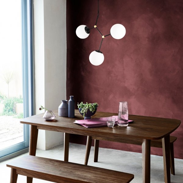 Plafonnier Damar 6316 - Noir/blanc Plafonnier Damar 6316 - Noir/blanc