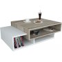 Tab soffbord 105 x 60 cm - Vit/cordoba
