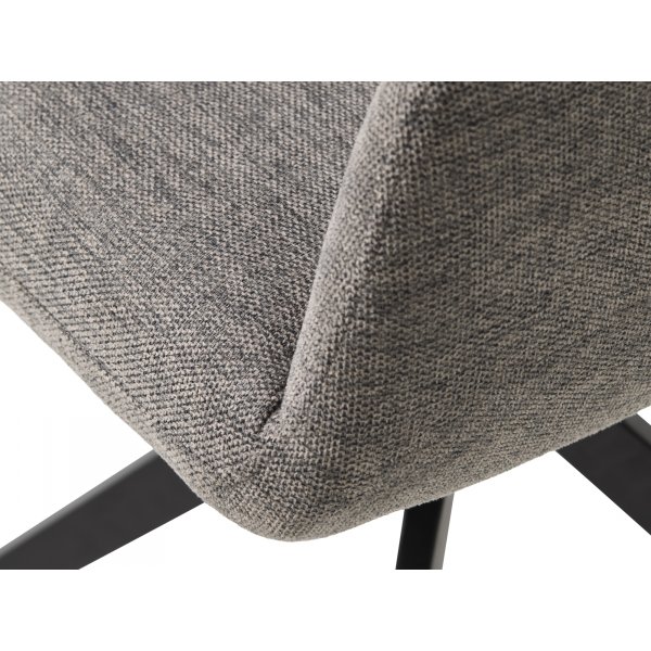 Steve karmstol - Grå/svart Steve karmstol - Grå/svart