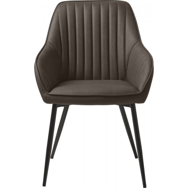 Boston Karmstol i brun PU Boston Karmstol i brun PU