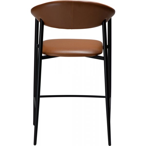 Chaise de comptoir Rover - PU marron clair Chaise de comptoir Rover - PU marron clair