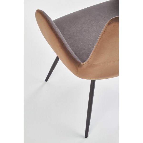 Cadeira matstol 392 - Grå/brun Cadeira matstol 392 - Grå/brun