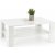 Table basse Pacey 110 x 65 cm - Blanc