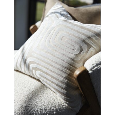 Molly kuddfodral 45 x 45 cm - Offwhite