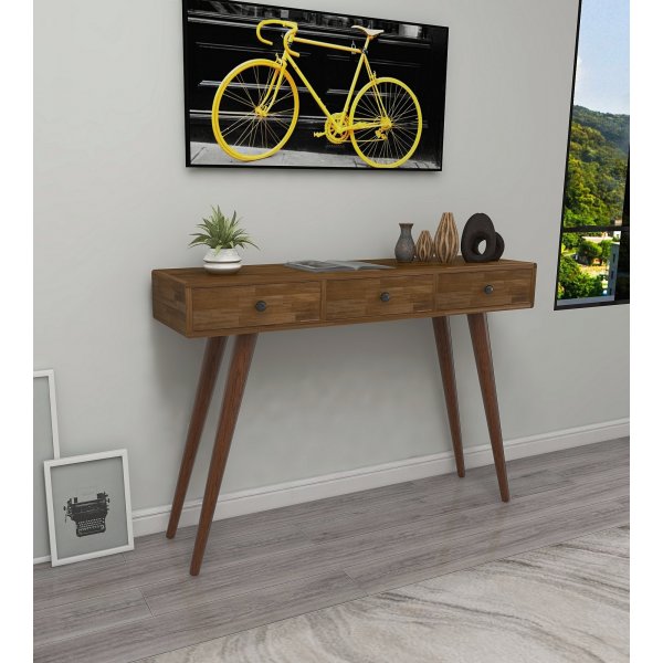 Table relief Rolls 110x 30 cm - Noyer Table relief Rolls 110x 30 cm - Noyer