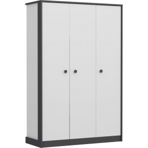 Armoire de vie - Anthracite/blanc