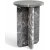 Pidestal niveau en marbre gris hauteur 60 cm