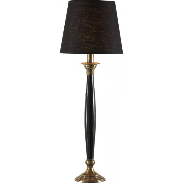 Madison lampfot - Svart/Antikmässing - 56 cm Madison lampfot - Svart/Antikmässing - 56 cm
