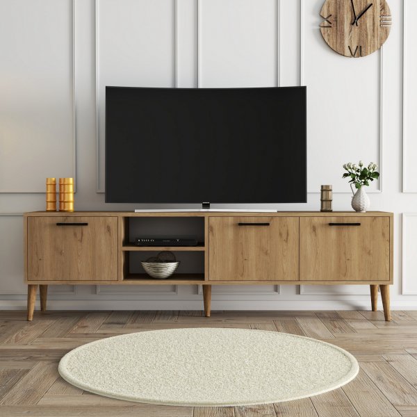 Meuble TV Exxen en chêne - 180 cm Meuble TV Exxen en chêne - 180 cm