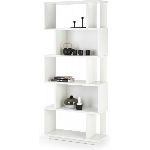 Kalahari bokhylla - Vit