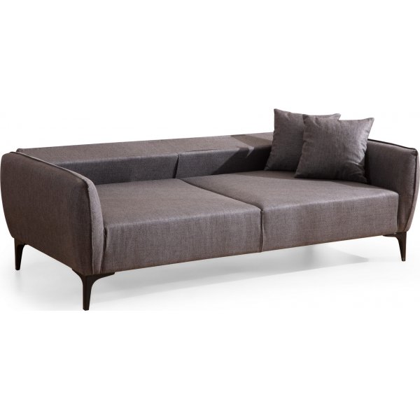 Belissimo 3-sits soffa - Mörkgrå Belissimo 3-sits soffa - Mörkgrå