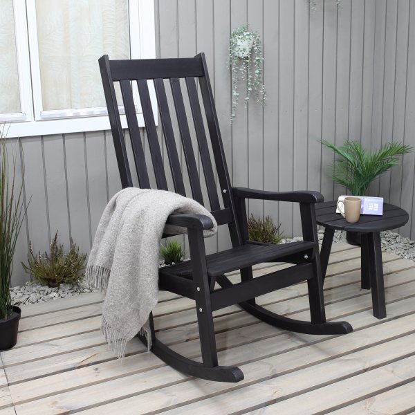 Fauteuil  bascule Savannah - Noir