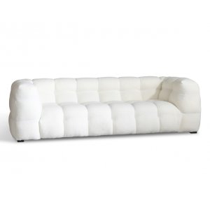 Soffa 3-sits i bouclè 235 cm - Bill + Möbeltassar Soffa 3-sits i bouclè 235 cm - Bill + Möbeltassar