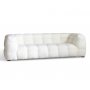 Soffa 3-sits i boucl 235 cm - Bill + Mbeltassar