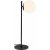 Fas lampe de table opale - Noir