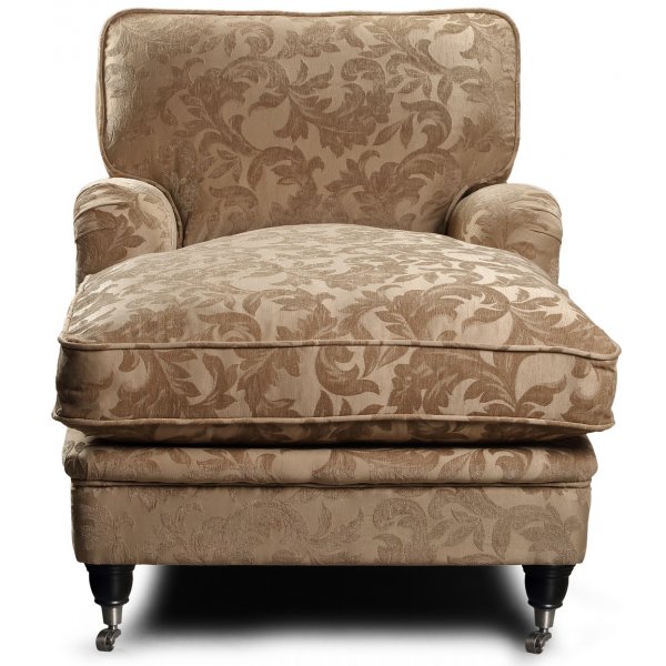 Howard Sir William Schäslongsfåtölj (Dun) - Mobus Darkbeige Floral Howard Sir William Schäslongsfåtölj (Dun) - Mobus Darkbeige Floral