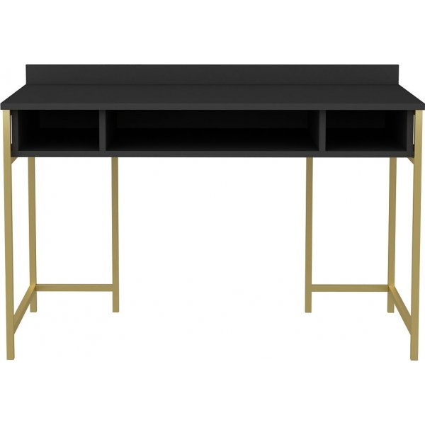 Bureau Alma 120 x 60 cm - Or/anthracite Bureau Alma 120 x 60 cm - Or/anthracite