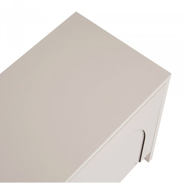 TV-b�nk Aurell 180 cm - Cream