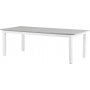 Albany matbord 224 x 100 cm - Gr/Vit