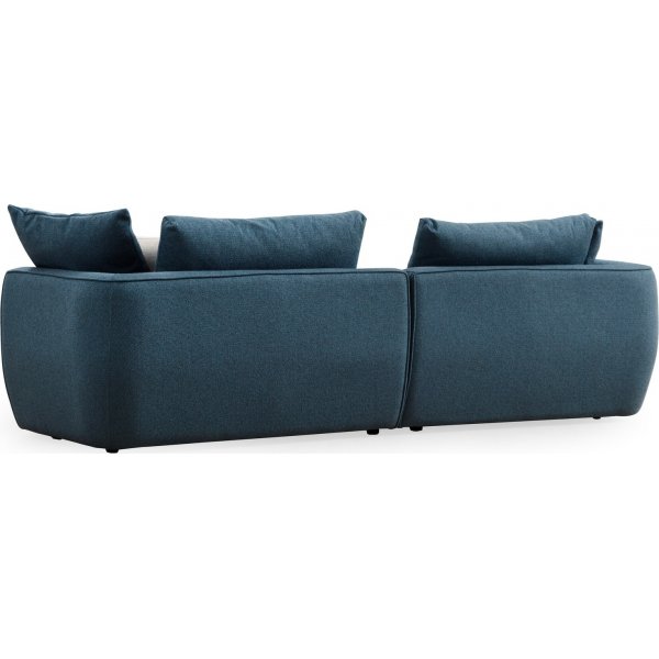 Maya divan bank 255 cm - Blauw Maya divan bank 255 cm - Blauw