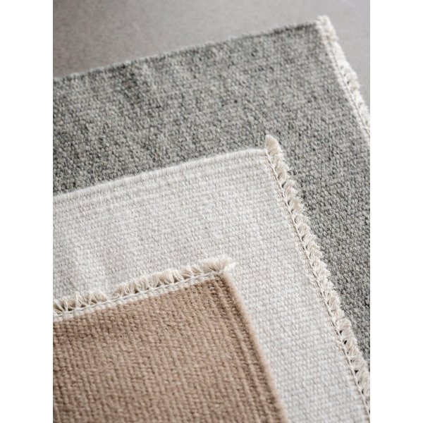 John wollen vloerkleed - Beige John wollen vloerkleed - Beige