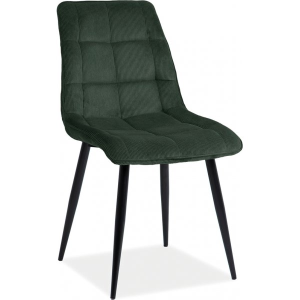 Chic matstol - Grn manchester