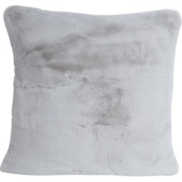 Housse de coussin moelleuse 60x60 cm - Gris clair Housse de coussin moelleuse 60x60 cm - Gris clair