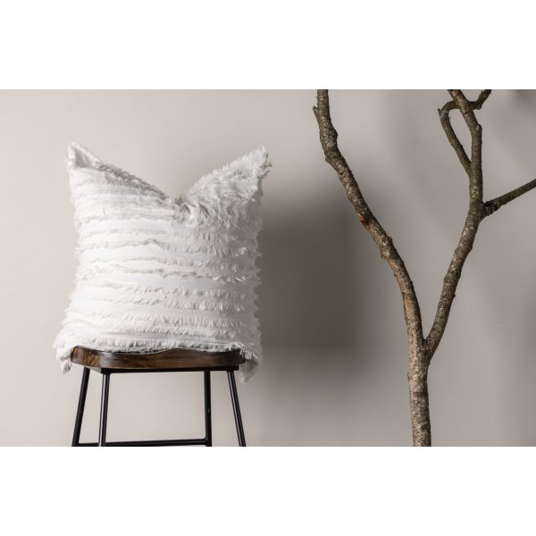 Edith kussenhoes 60 x 60 cm - Wit