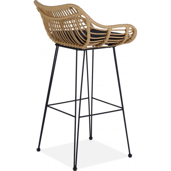 Tabouret de bar Pélican 105 - Noir Tabouret de bar Pélican 105 - Noir