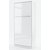 Armoire de lit compact living Vertical (lit pliant 90x200 cm) - Blanc Haute Brillance